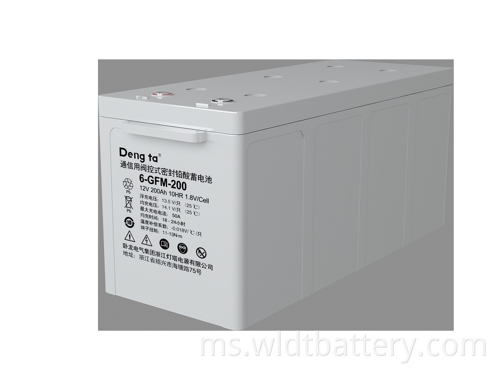 Lead Acid Battery, Valve Regulated Sealed Battery, 12V 200Ah Battery